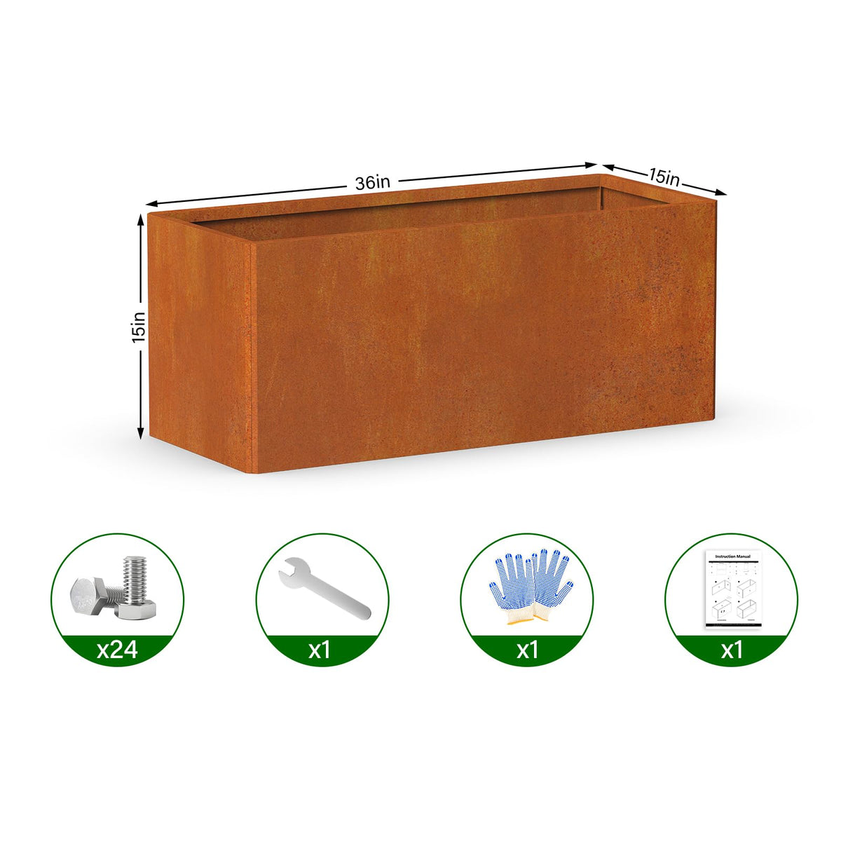 Ganeekiron planter with blooms demonstrates versatile styling.