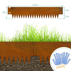 Ganeekiron gloves and clips ready for safe border setup