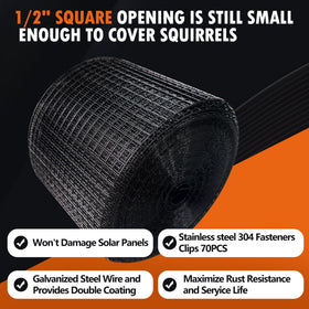 GANG HAO stainless steel clips fasteners securely attach the mesh for sturdy installs