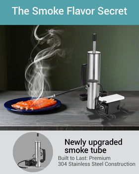 GANGSHELO wood chips and pellets fuel the device for flavorful results