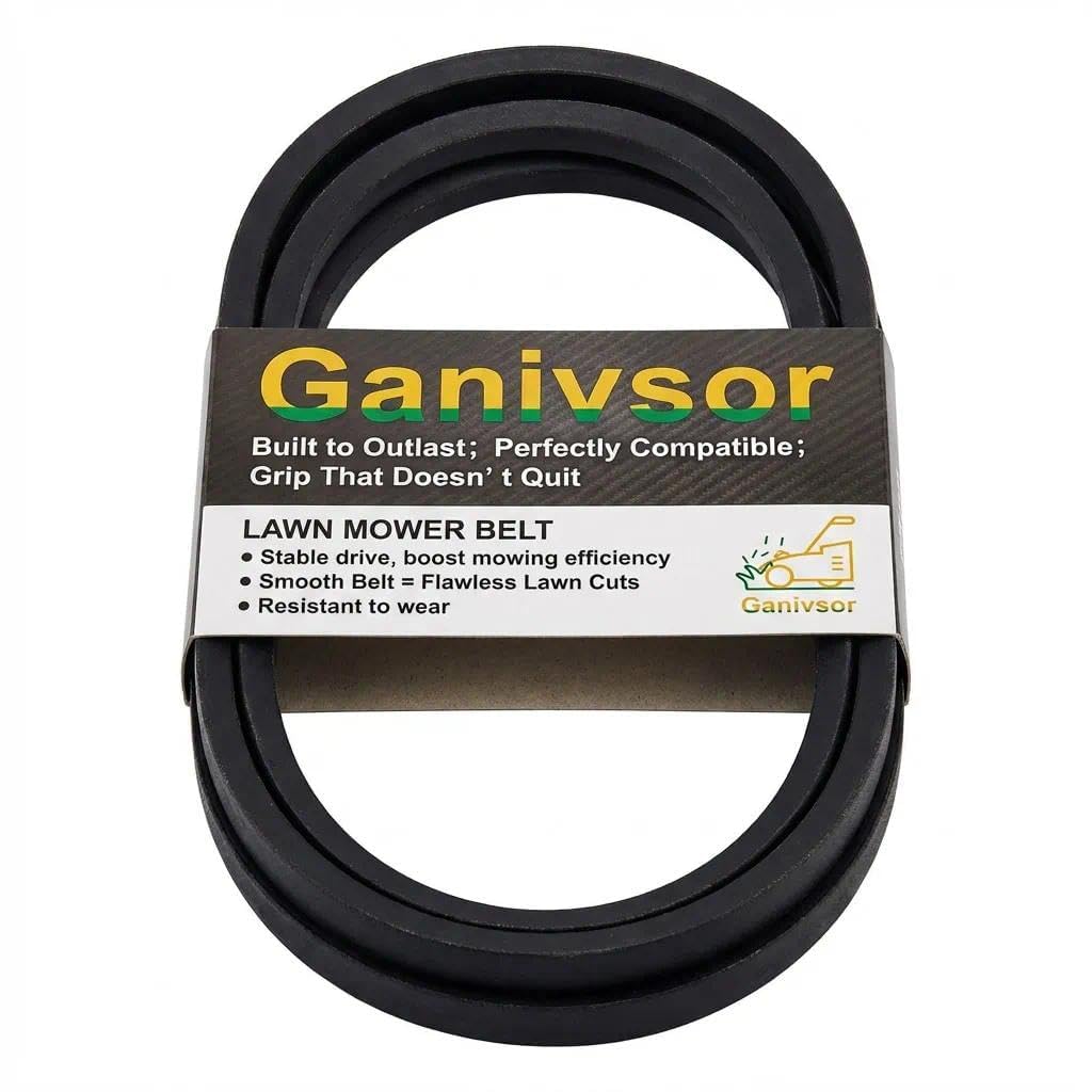 Ganivsor 54in deck belt on ride-on mower showing compatibility