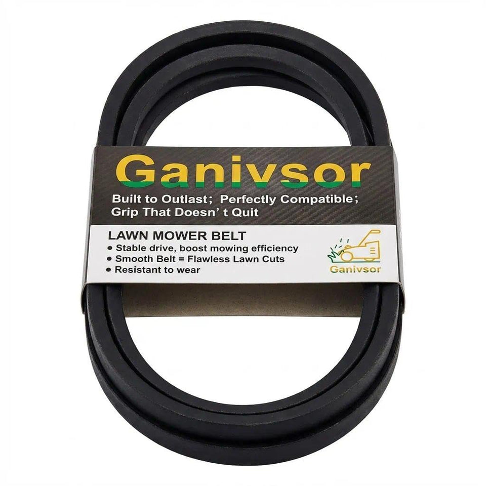 Ganivsor 54in deck belt on ride-on mower showing compatibility