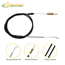 Ganivsor Z-bend end cable for secure attachment