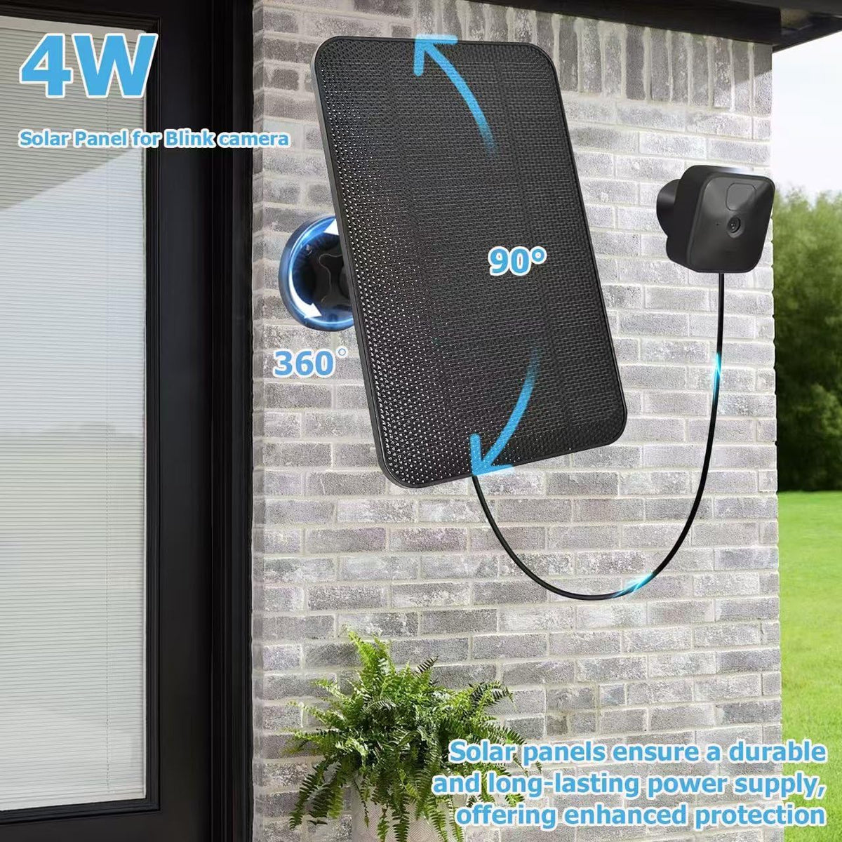 Ganjiuxingl IP65-rated solar panel withstands rain and snow for year-round use