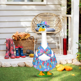 GANSHAYA blue bikini porch goose outfit brightens your yard
