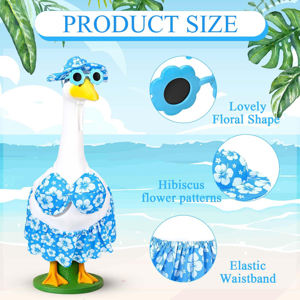 GANSHAYA Goose Bikini Sunglasses elevate the summer lawn display