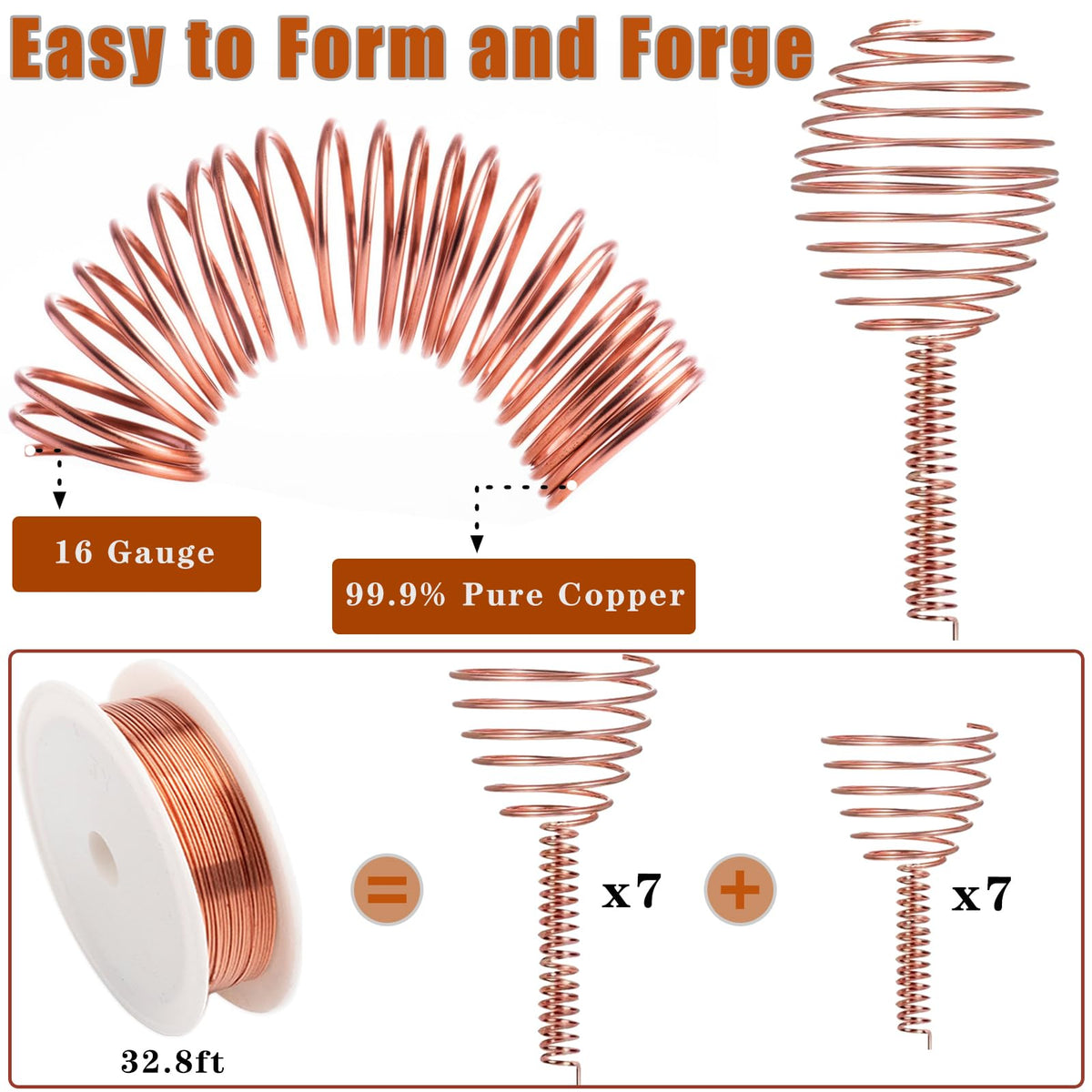 Gansita large Fibonacci winding jig for quick antenna shaping.