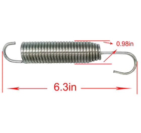 GAOSHUN Ariens Gravely tension spring in-use diagram demonstrates dependable tension for mower deck