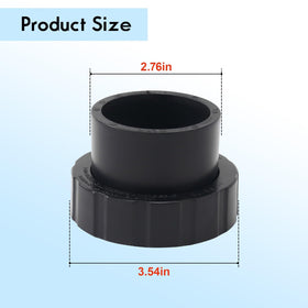 GAQUECY SPX3200UNKIT included nuts ensure tight, leak-free connections.