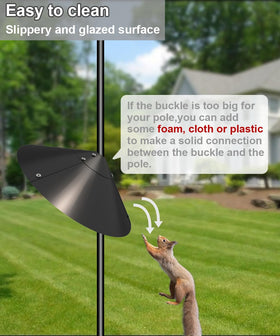 Garbuildman glossy black coated baffle offers weather resistance and durability.