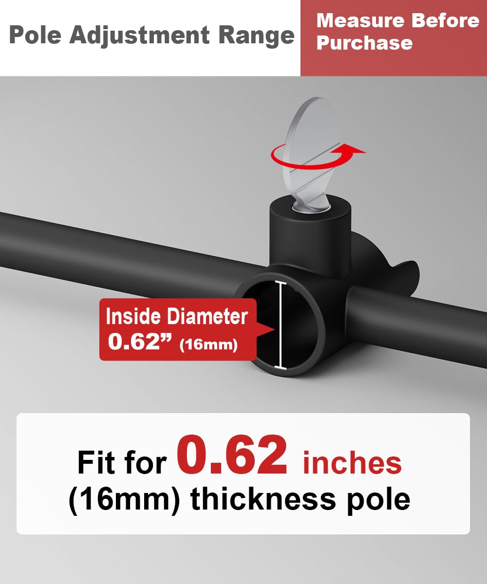 Garbuildman outdoor bird feeder pole base supports stable configurations for gardens