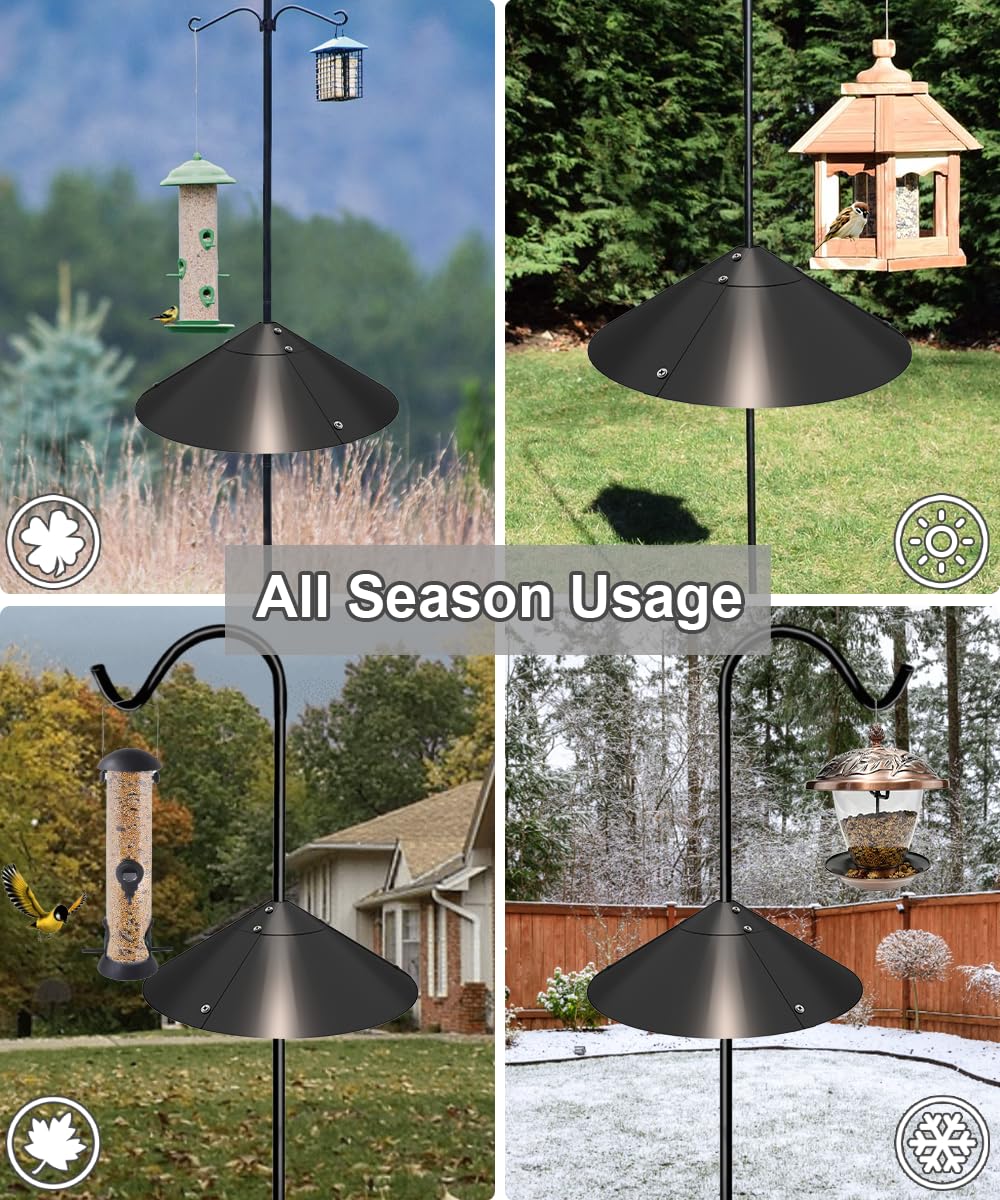 Garbuildman outdoor bird-feeder protection supports long-term garden feeding.