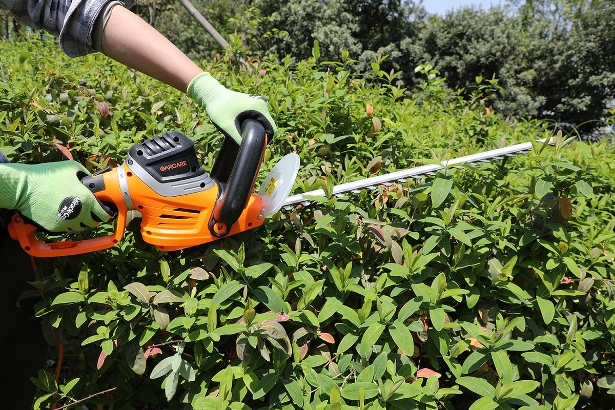 GARCARE hedge trimmer ideal for neat borders and lawn edging.