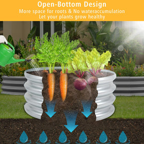 Gardeal hardware cloth compatibility helps protect plants in flower beds.