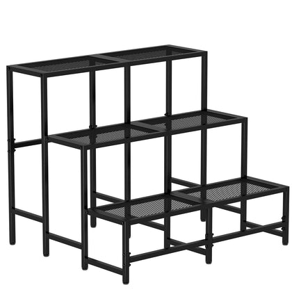 Garden 4 you 3-Tier Plant Stand overview showing spacious display for multiple plants.