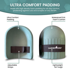 Garden Guru knee pads lightweight tough design balances comfort and protection