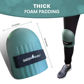 Garden Guru knee pads waterproof EVA foam cushion protects knees on damp ground