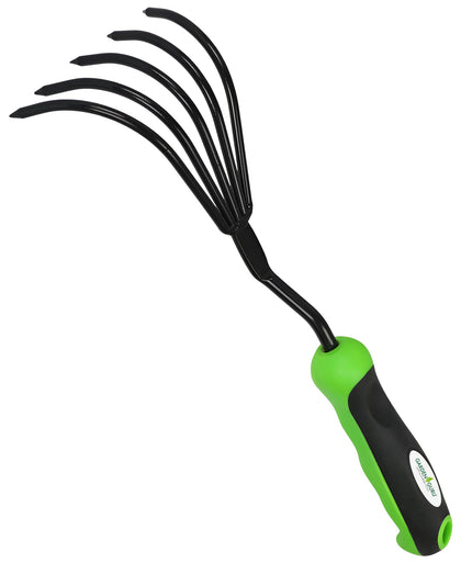 Garden Guru Ninja Claw hand rake premium for precise soil cultivation.