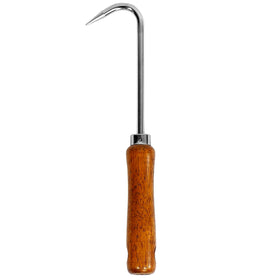 Garden Helper Root Hook used in transplanting flowers to loosen soil around roots