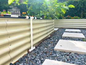 Garden Grid Manifold expandable connection shows linking to extra grids for flexible layouts.