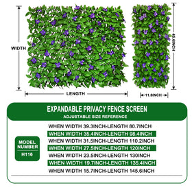 Garden Land artificial ivy leaves closeup showing realistic texture for décor
