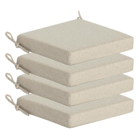 Garden Lucky outdoor chair cushions on a patio chair for comfortable seating