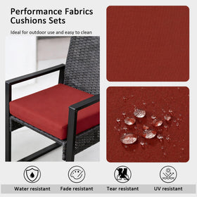 Garden Lucky Sunbrella 30D high-rebound foam core delivers supportive comfort.
