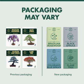 Garden Republic Bonsai Kit burlap grow bags improve airflow for roots.