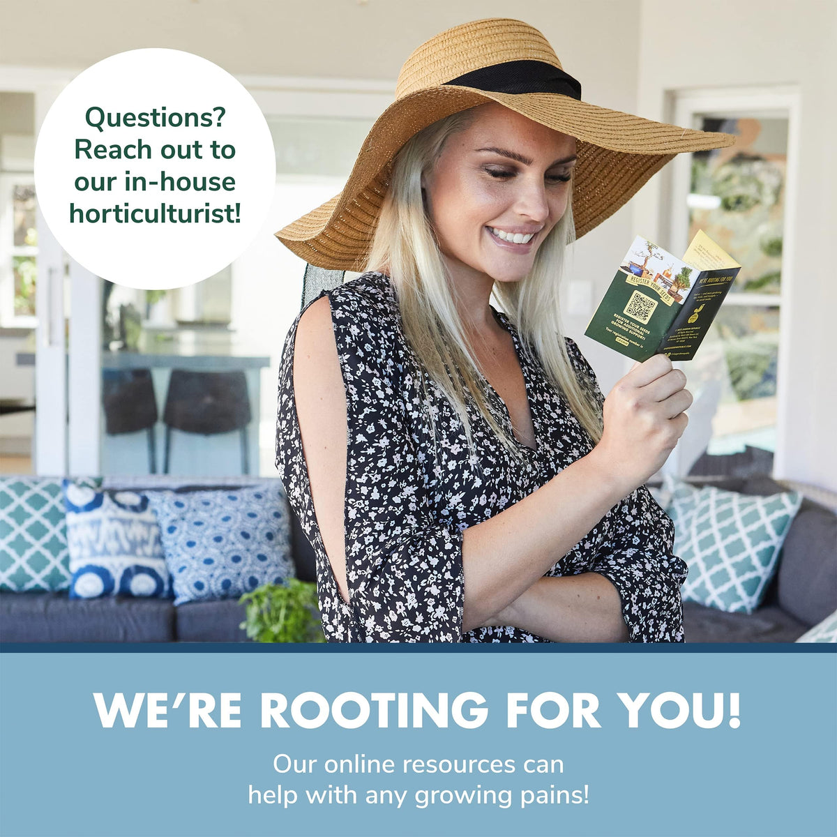 Garden Republic step-by-step instructions and videos support your growing journey