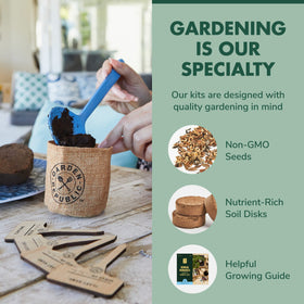 Garden Republic Bonsai Kit expert support helps new growers.