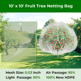 Garden Tailor durable double-lock design keeps plants protected.