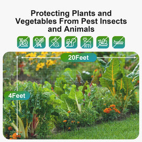 Garden Tailor UV-stabilized HDPE netting for long-lasting garden protection.