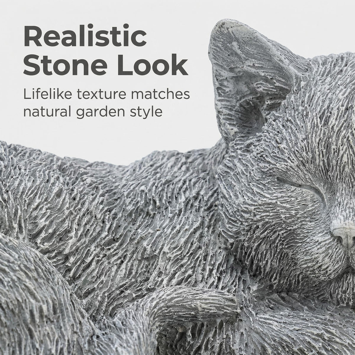 Garden Whisper memorial statue peaceful display for a pet remembrance in garden.