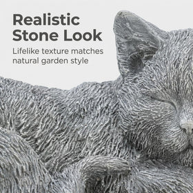 Garden Whisper memorial statue peaceful display for a pet remembrance in garden.