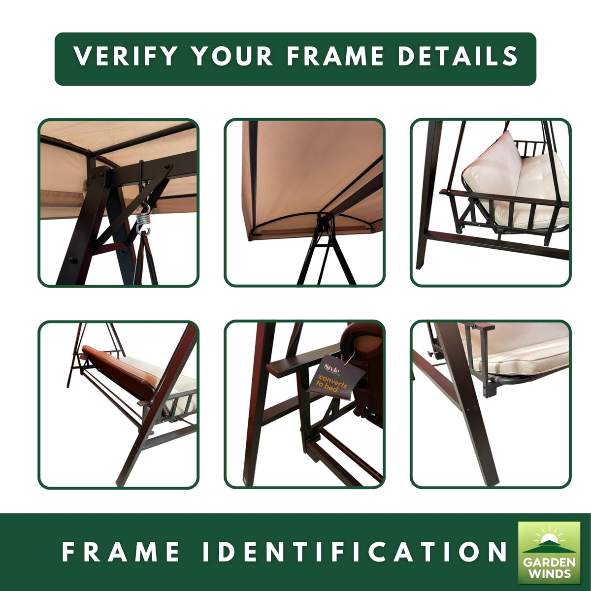 Garden Winds 1-year limited warranty with US-based support for questions.