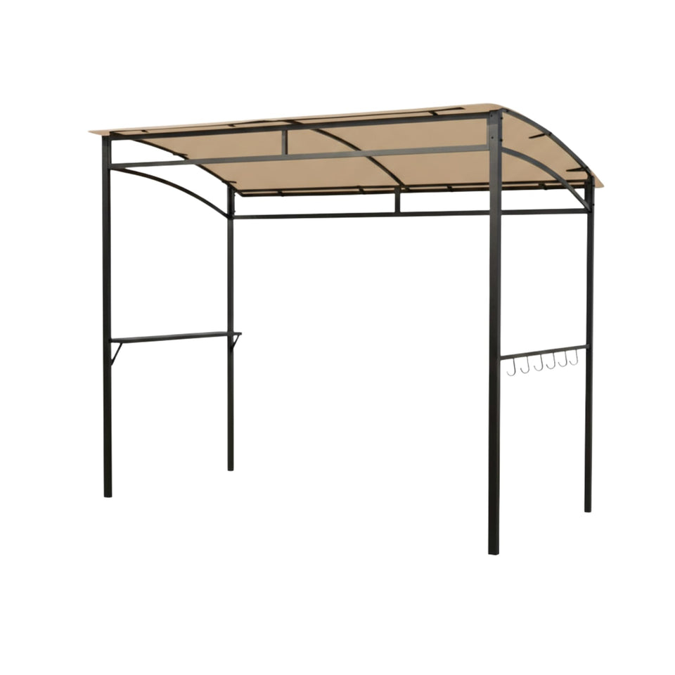 Garden Winds beige canopy top close-up showing RipLock 350 durability for outdoor use