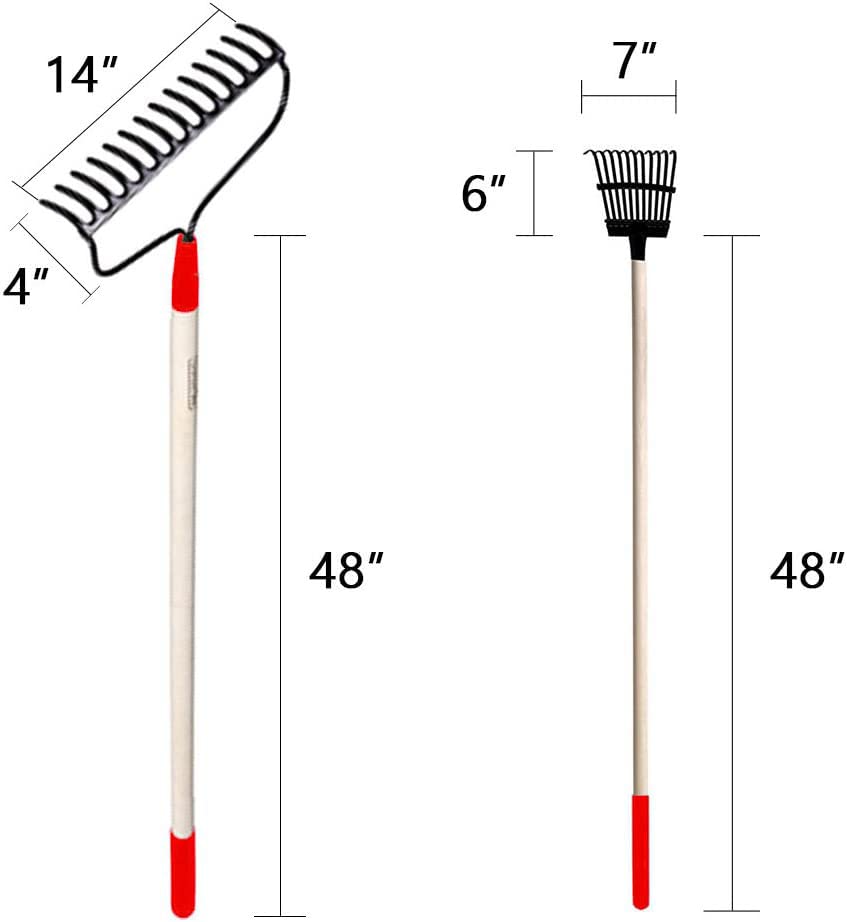 GardenAll high-carbon-steel heads provide long-lasting durability.