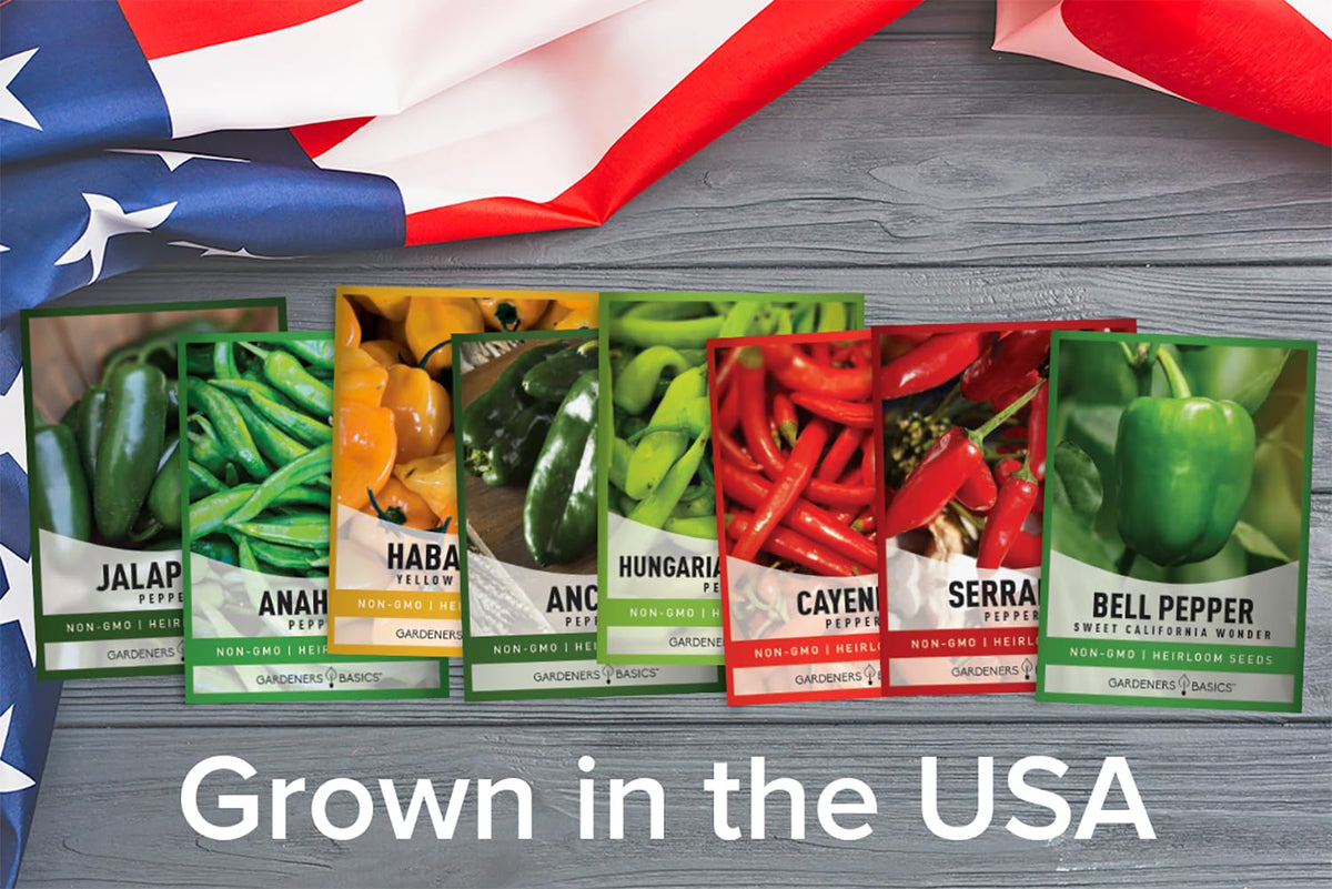 Gardeners Basics Habanero seeds for planting, fiery peppers for sauces