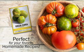 Gardeners Basics Heirloom Non-GMO seeds for unique flavor and open-pollination.