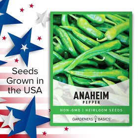 Gardeners Basics heirloom, open-pollinated seeds for authentic peppers.