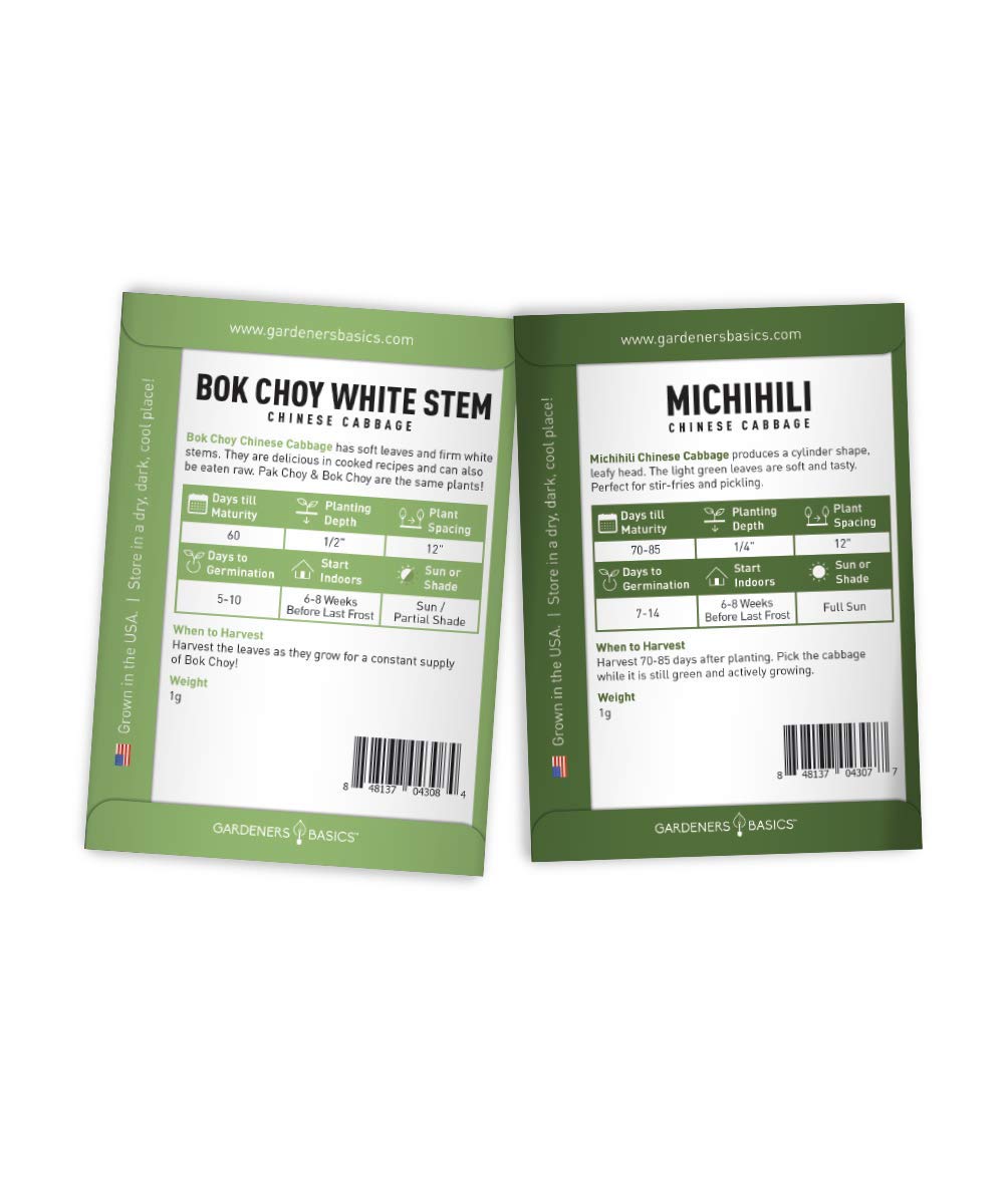 Gardeners Basics plant markers included for easy variety tracking.