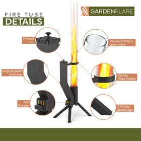 Gardenflare quick setup requires no tools for fast assembly.