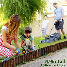 GardenFlow carbonized wood resists cracking and warping with minimal maintenance.