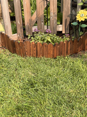 GardenFlow lawn and path definition with a durable border that holds shape