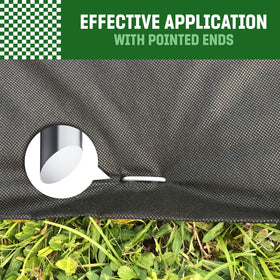 GardenGloss durable stakes suit garden projects from landscaping fabric to pond nets
