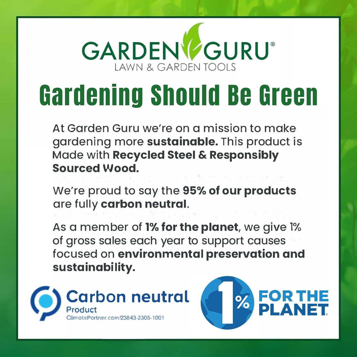 Garden Guru Eco Hand Rake loosens soil around roots and plants.