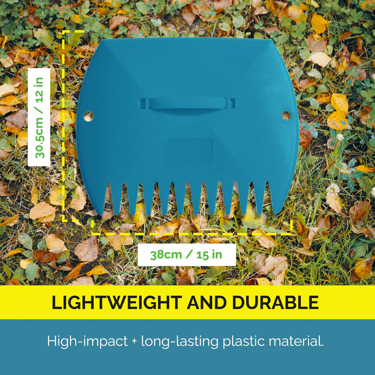 GardenHOME Leaf Scoops multi-task cleanup for leaves and debris