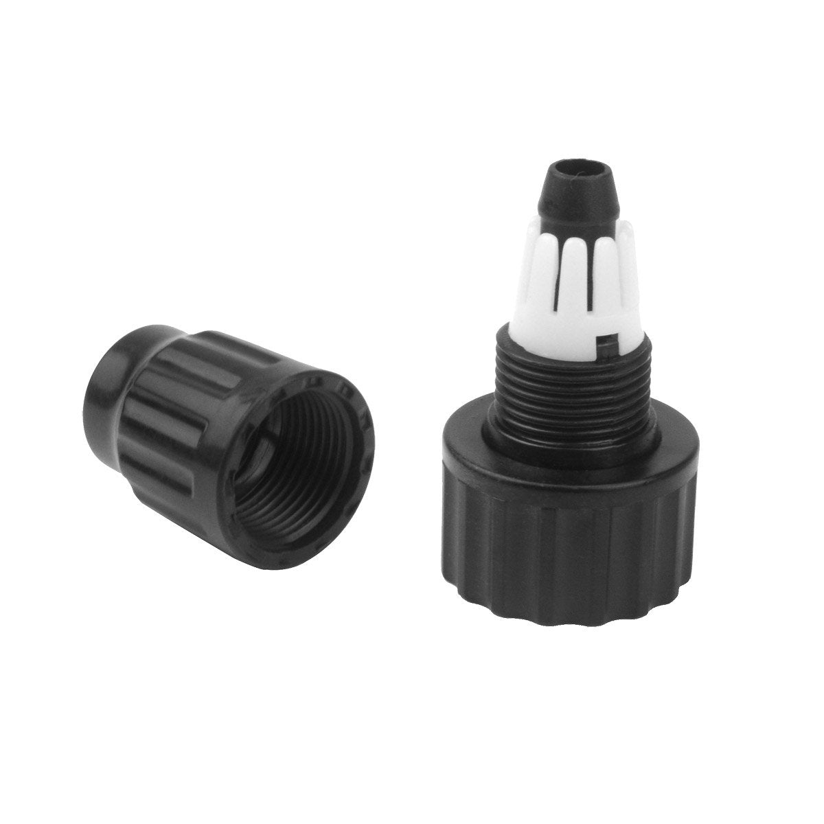 Gardeningwill hose connector fittings shown for standard 3/4 inch threads