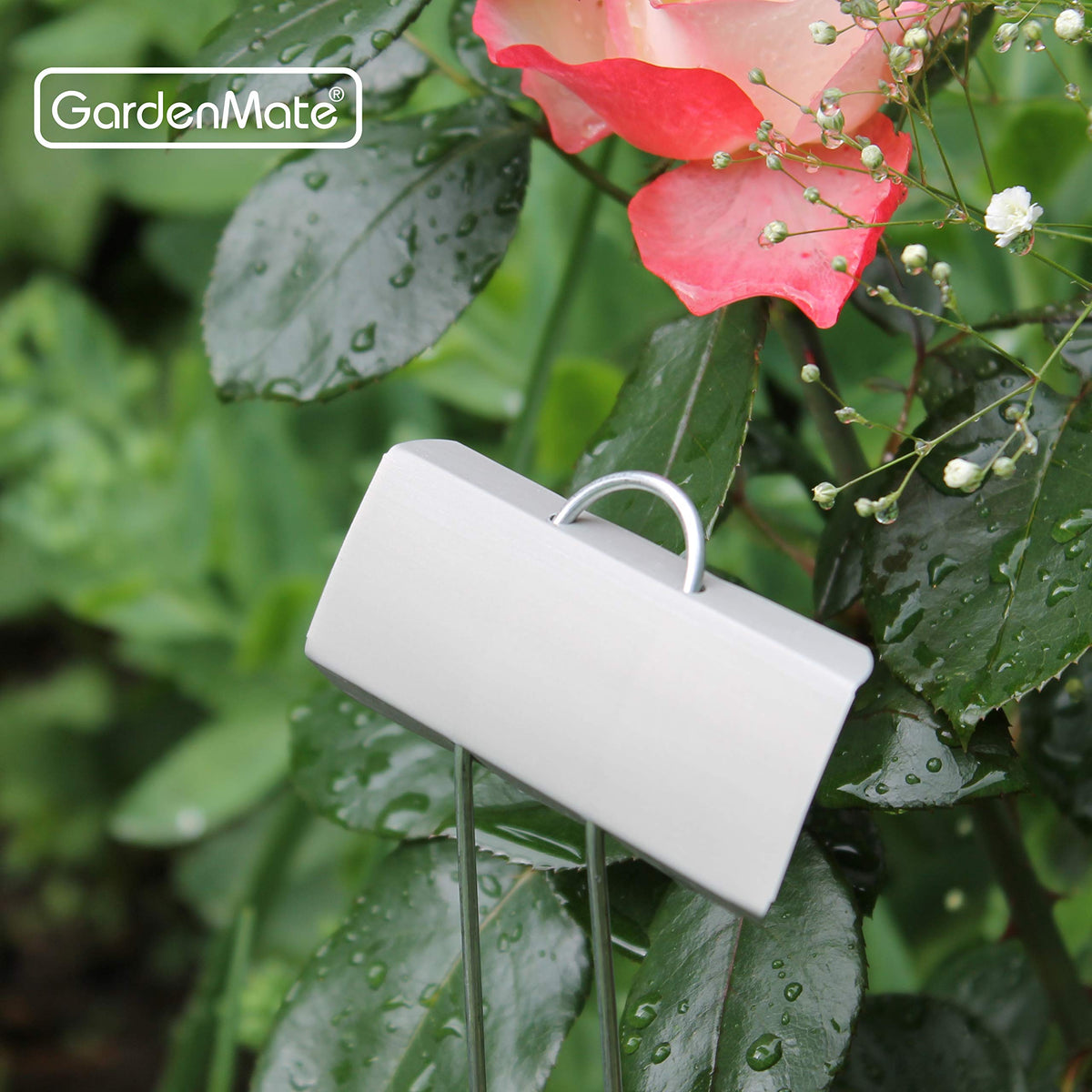 GardenMate galvanized steel labels resist weather for lasting labeling in plots