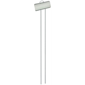 GardenMate XL metal plant label stands 21 inches tall for durable garden labeling